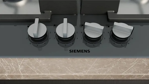 Siemens EP6A8HI40 iQ500 Gazlı Ocak 60 cm Sert Cam - Siemens - Ürün Görseli 1