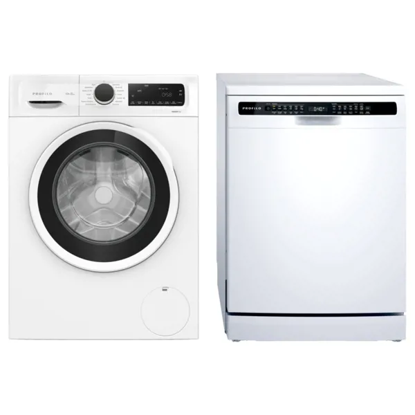 Profilo CGA242X3TR 1200 Devir 9 kg Çamaşır Makinesi+ Profilo BMS623V1 6 Programlı Bulaşık Makinesi - Profilo - Ürün Görseli 1