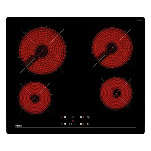 Teka TZ 6415 Vitroseramik Elektrikli Siyah Ankastre Ocak - Teka - Ürün Görseli 1