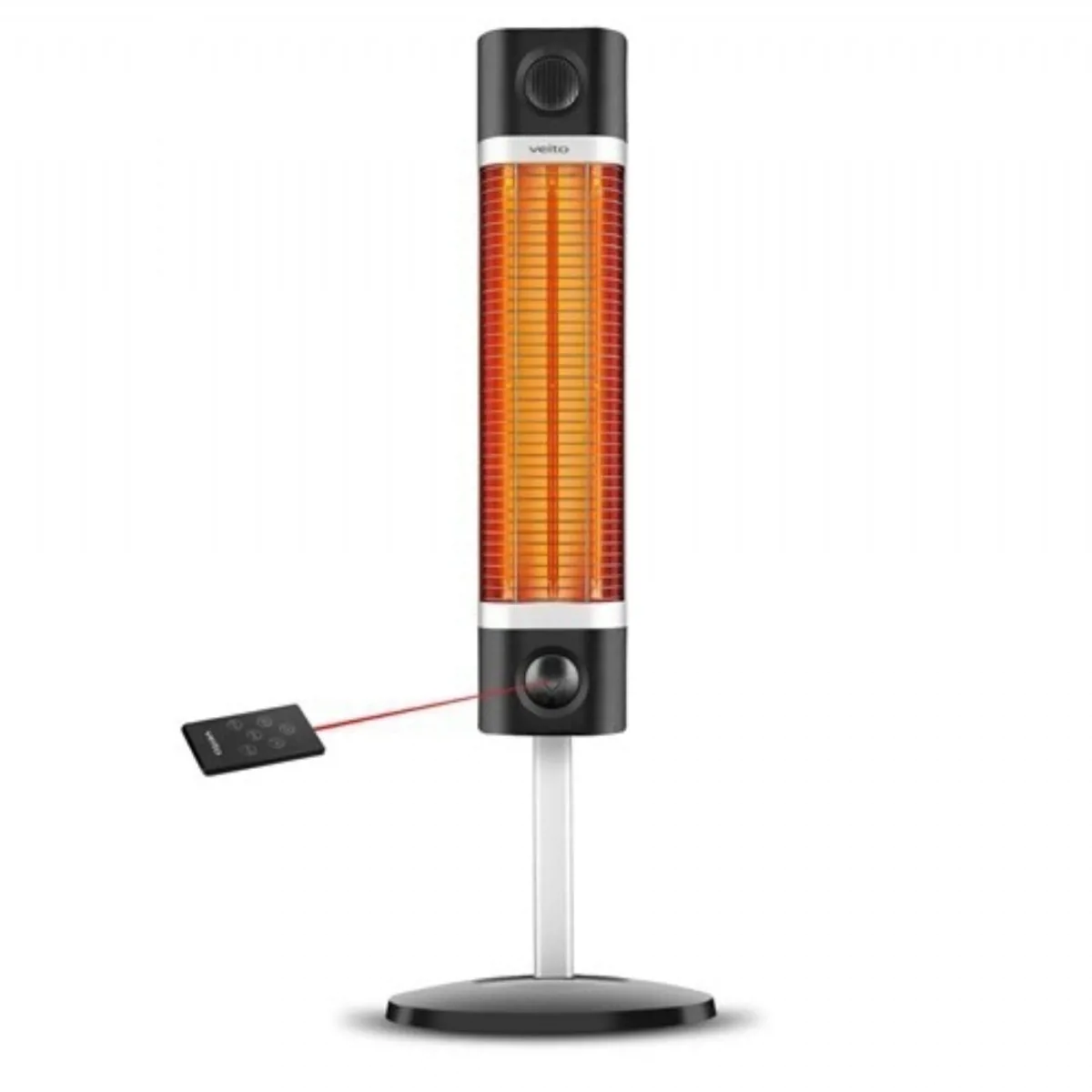 Veito CH1800RE 1700 W Siyah Uzaktan Kumandalı Kule Tipi Karbon Isıtıcı - Veito - Ürün Görseli 1