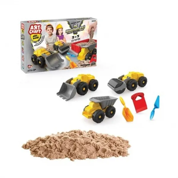 Dede İş Makineleri Kum Seti 750 gr 03727 - Ürün Görseli 1