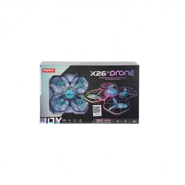 Seher Uzaktan Kumandalı Drone 4 Pervaneli X26 Pro - Halley Oyuncak - Ürün Görseli 1