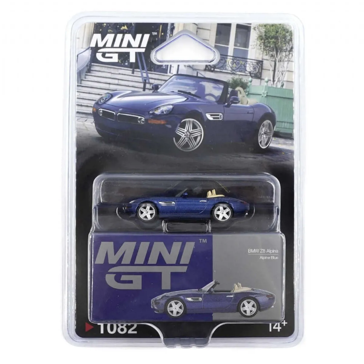 Mini GT 1/64 BMW Z8 Alpina Alpine Blue - Blister Paket MGT01082-BL - MINI GT - Ürün Görseli 1