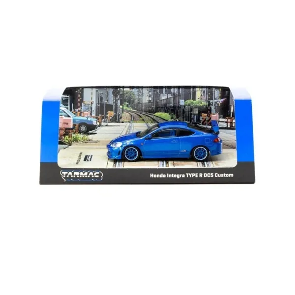 Tarmac Works 1/64 Honda Integra TYPE R DC5 Custom Blue Metallic - ROAD64 T64R-TL022-BL - TARMAC - Ürün Görseli 1