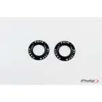 PUIG/20271N KIT RINGS ANODIZED SWING ARM PROTECTOR C/BLACK