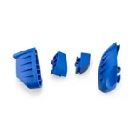 PUIG/20872U RUBBER ENDS BY PAIR FR.SLIDERS PRO 2.0 C/BLUE