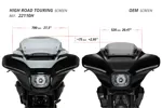 PUIG/22110W HIGH ROAD TOURING SCREEN HARLEY