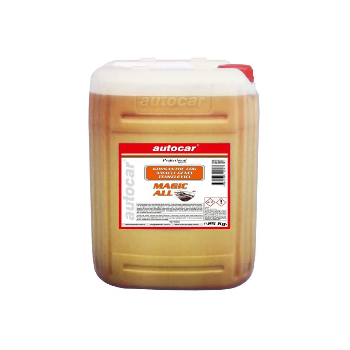 autocar 25KG MAGIC ALL KONSANTRE ÇOK AMAÇLI GENEL TEMİZLEYİCİ 1/1 - 1/15  - Autocar - Ürün Görseli 1