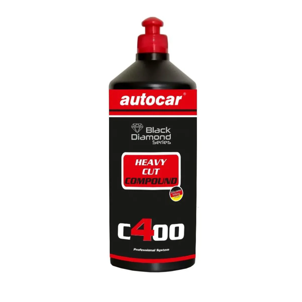 autocar C400 1L ÇİZİK GİDERİCİ ORTA PASTA MEDIUM CUT COMPOUND - Ürün Görseli 1