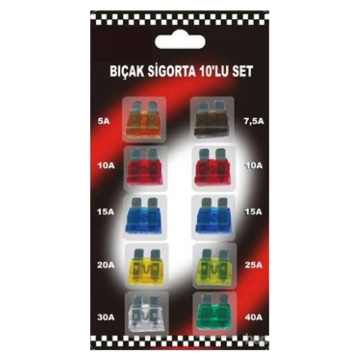 LEVHA SİGORTA BLISTERLİ SET-M.T.A. 0600408               - Ürün Görseli 1