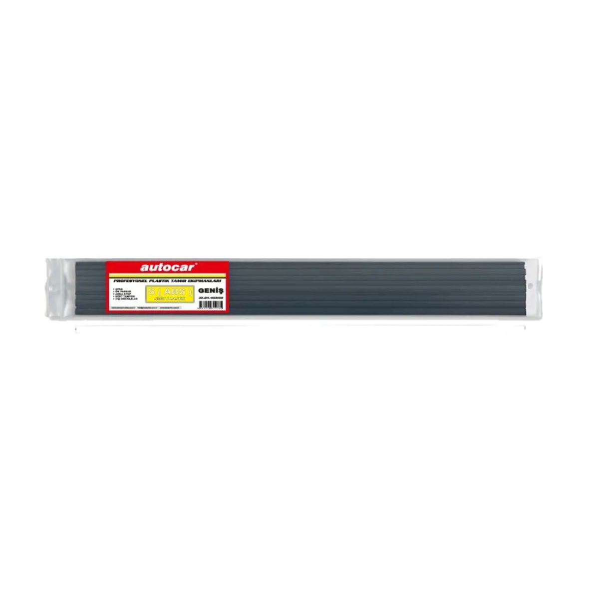 S(ABS) SERT PLASTİK 10MM SİYAH KAYNAK ELEKTROT (1PK/ 15ADET) - Autocar - Ürün Görseli 1