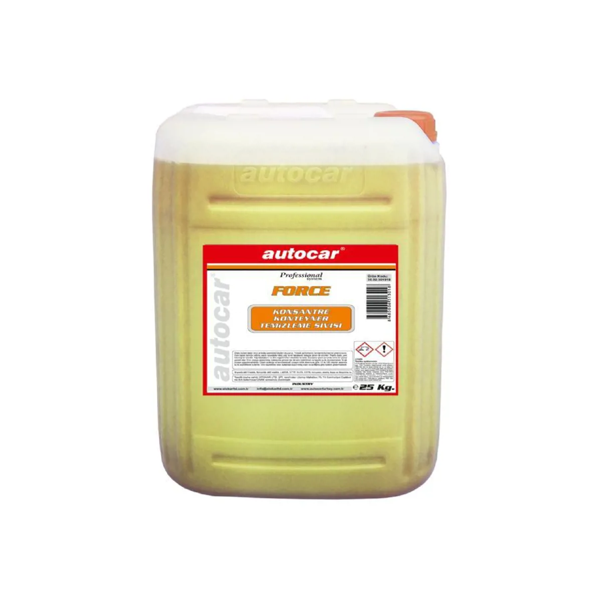 autocar FORCE KONSANTRE KONTEYNER YIKAMA SIVISI 25Kg  - Autocar - Ürün Görseli 1