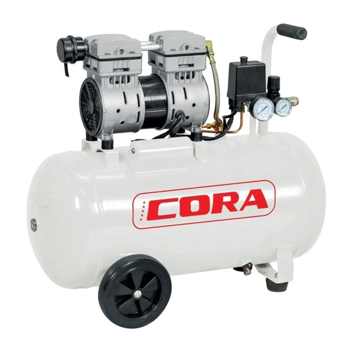 CORA 50 LT. SESSİZ KOMPRESÖR 220V 2HP  - Ürün Görseli 1