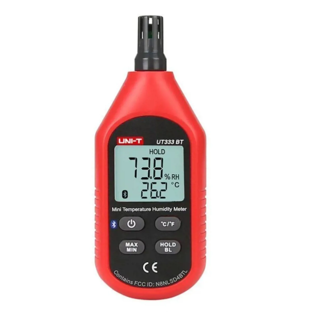BLUETOOTH BAĞLANTILI MİNİ SICAKLIK VE NEM ÖLÇER UNİ-T UT333BT - UNI-T - Ürün Görseli 1