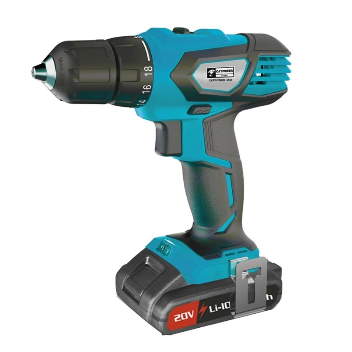 CATPOWER AKÜLÜ VİDALAMA 10mm.20V. 2.0Ah/4.0Ah Lİ-İON - CAT POWER - Ürün Görseli 1