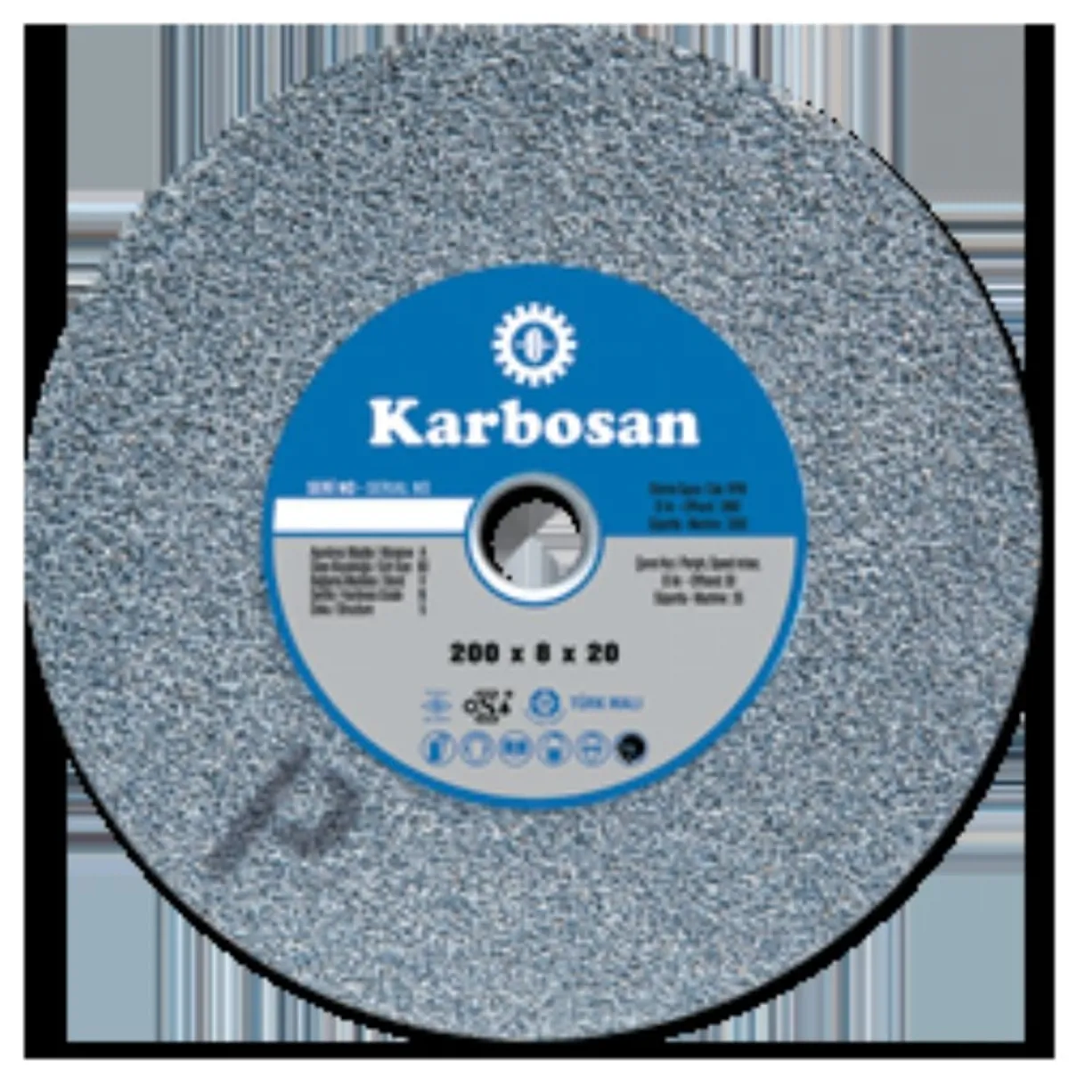 KARBOSAN 36 KUM DÜZ 150X20X20 NK ZIMPARA TAŞLAMA TAŞI  - Ürün Görseli 1