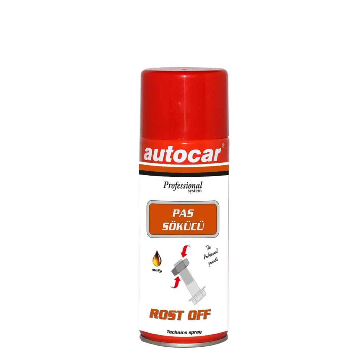 autocar PAS SÖKÜCÜ SPREY MOS2 KATKILI 400 ML. -PENETRATING OIL    - Autocar - Ürün Görseli 1