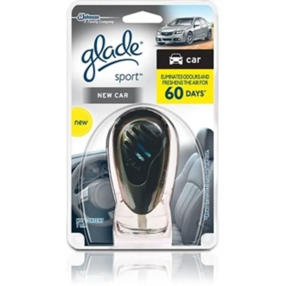 GLADE AUTO NEWCAR HAVALANDIRMA PARFÜMÜ 7ML  - Ürün Görseli 1