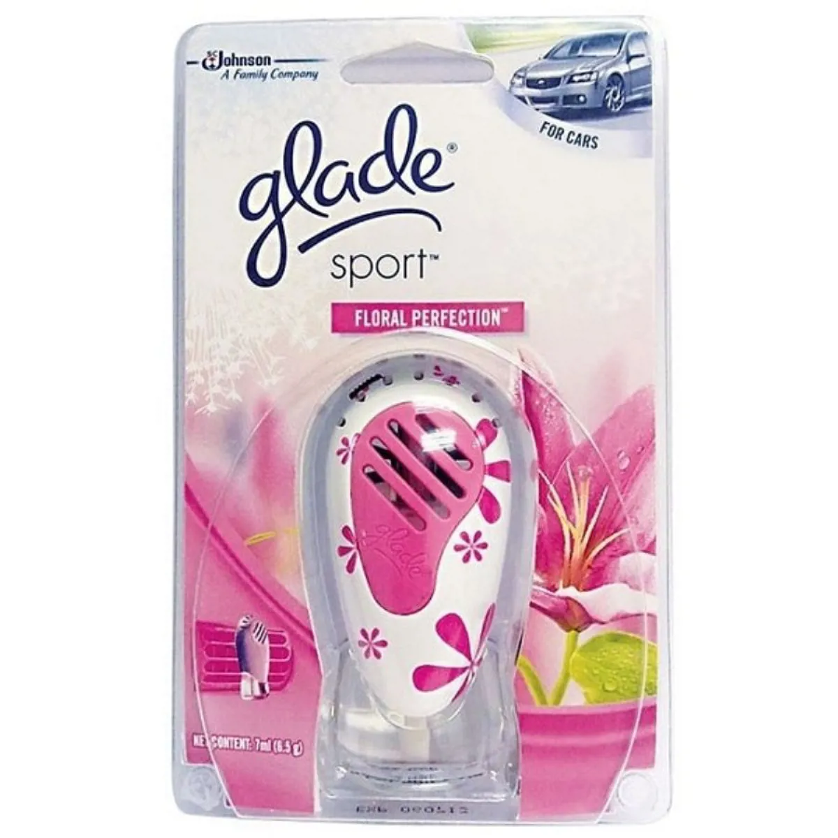 GLADE AUTO FLORAL CROOVE HAVALANDIRMA PARFÜMÜ 7 ML  - Ürün Görseli 1