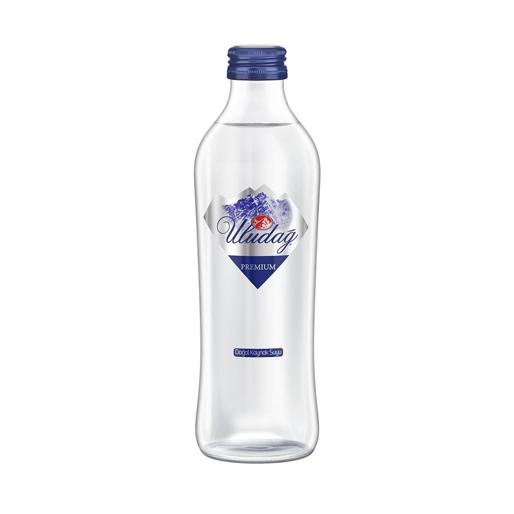 Uludağ Premium Su Cam Şişe 330 ml