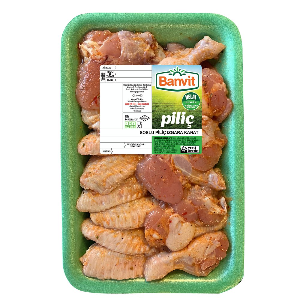 Banvit Tabaklı Soslu Kanat