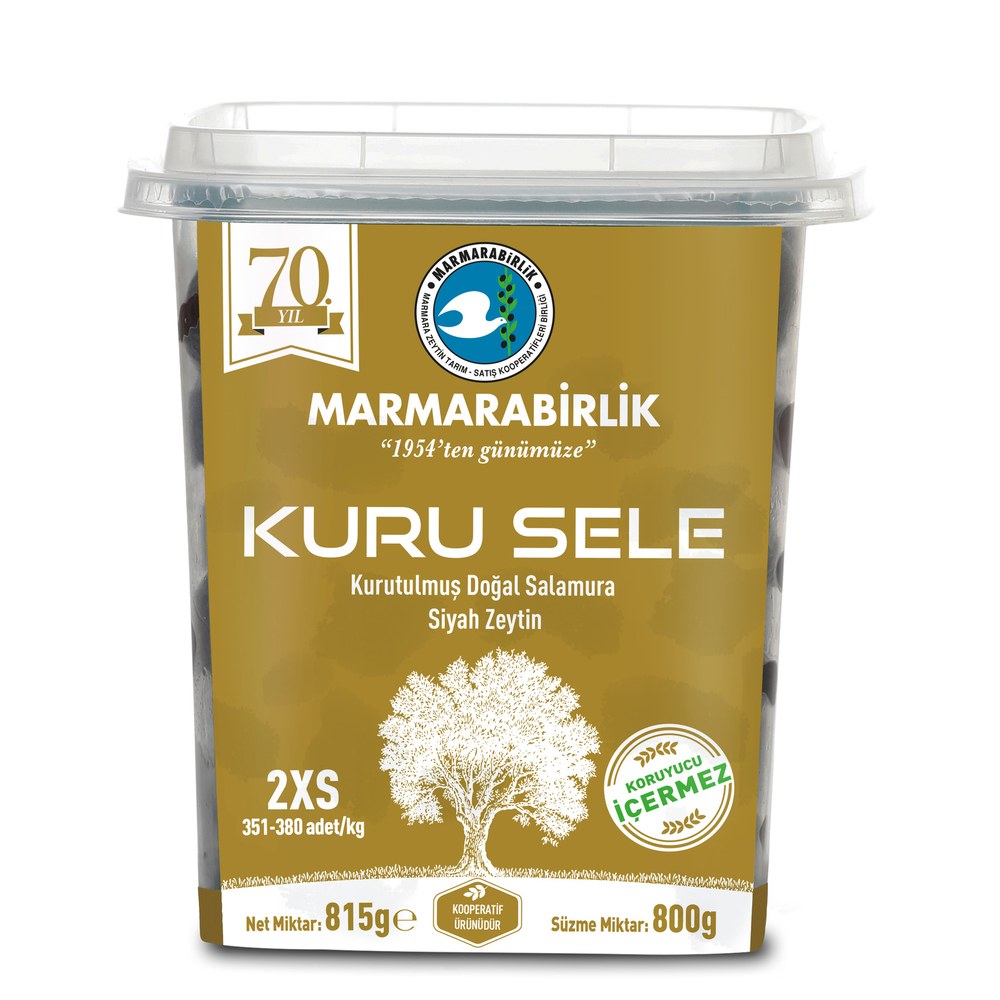 Marmarabirlik Gemlik Kuru Sele Zeytin (321-350)