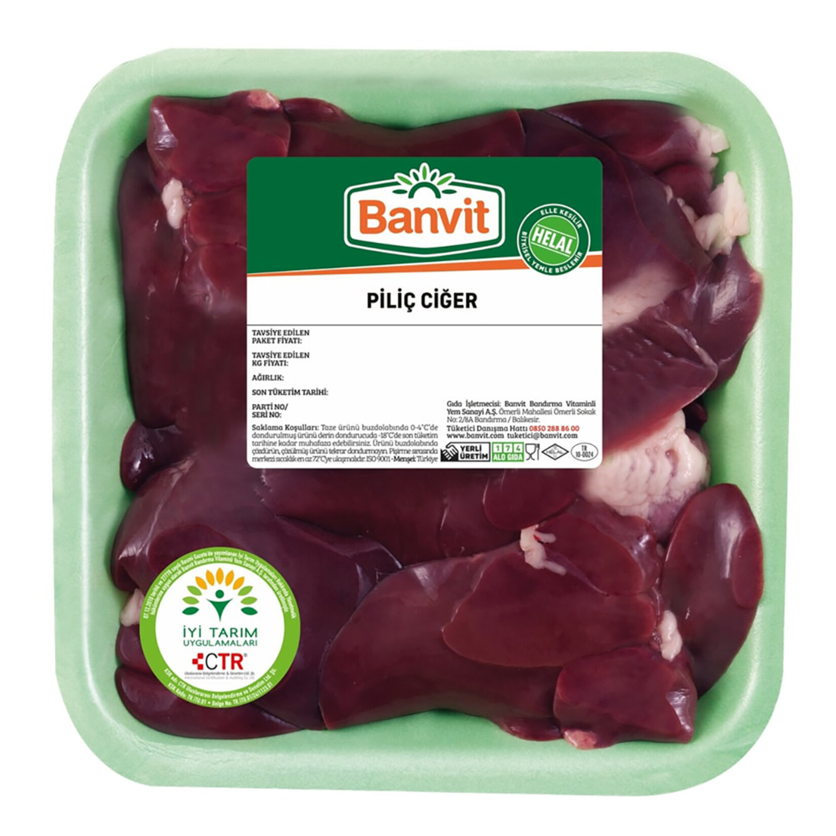 Banvit Tabaklı Piliç Ciğeri