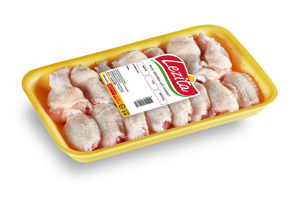 Lezita Tabaklı Piliç Izgara Üst Kanat