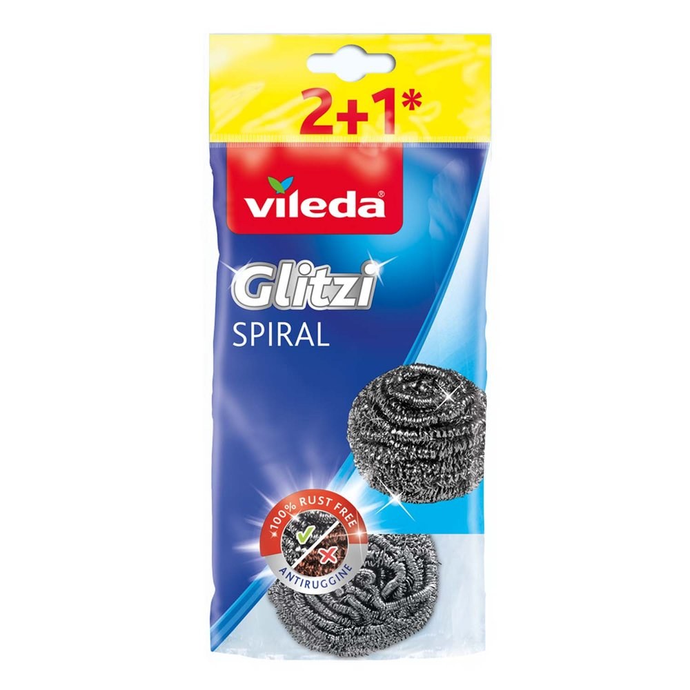 Vileda Inox Çelik Ovma Teli 2+1