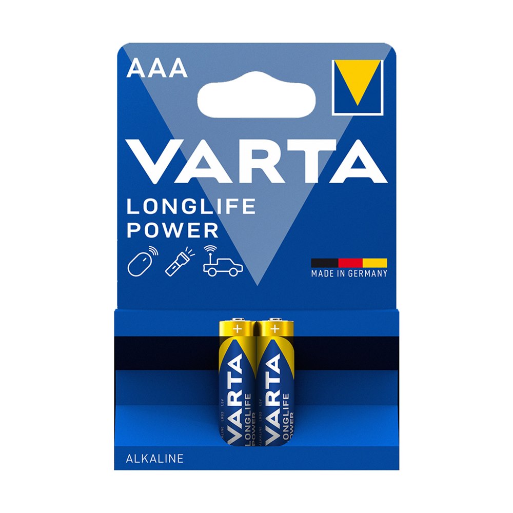Varta Alkalin AAA İnce Kalem Pil 2'li