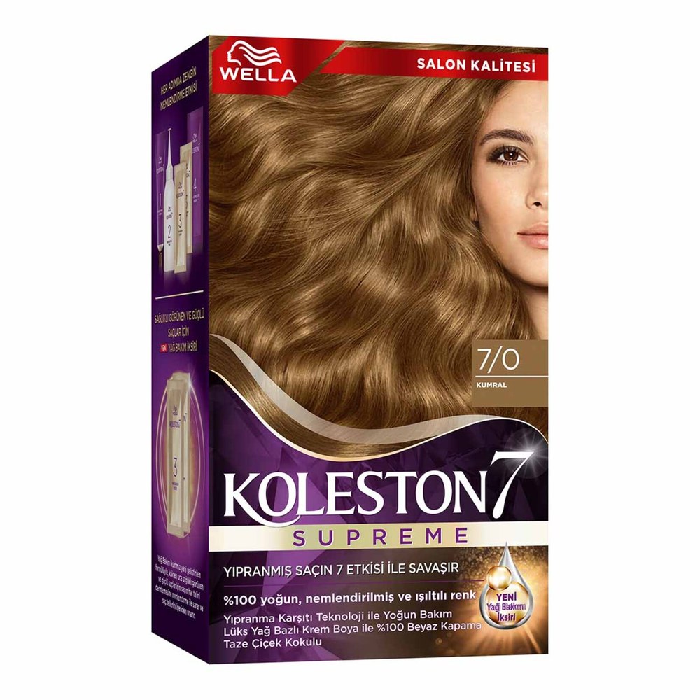 Koleston Set Saç Boyası 7/0 Kumral