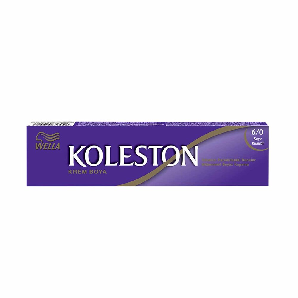 Koleston Tüp Saç Boyası 6/0 Koyu Kumral