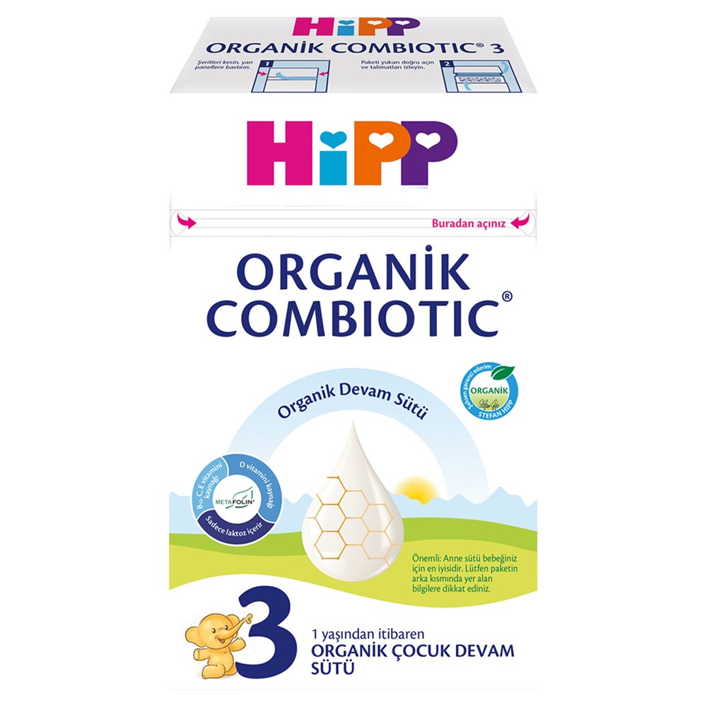 Hipp Organik Combiotic 3 Devam Sütü 600 g