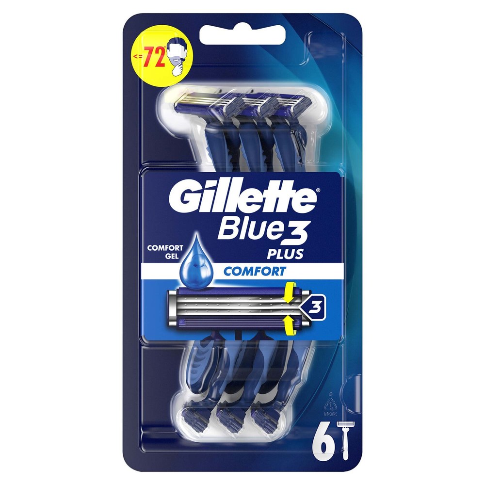 Gillette Blue III Tıraş Bıçağı Kutu 6'lı