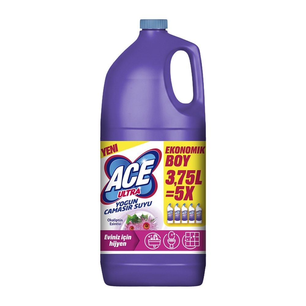 Ace Ultra Yoğun Çamaşır Suyu Okaliptus 3,75 L