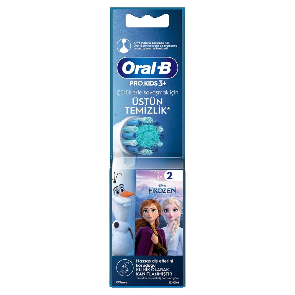 Oral-B Yedek Fırça Başlığı Frozen 2'li