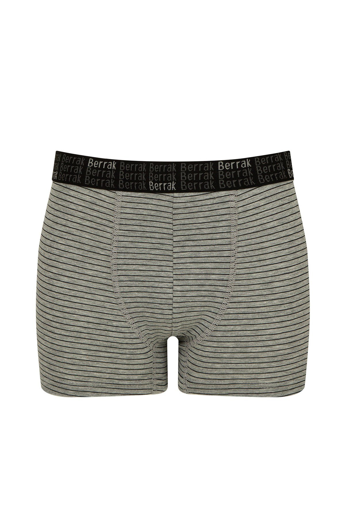Gümüş Erkek Çizgili Boxer
