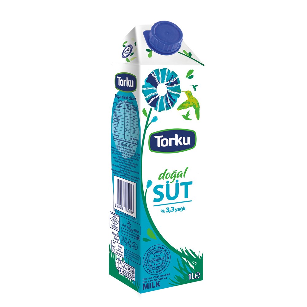 Torku Süt %3,3 Yağlı 1 L