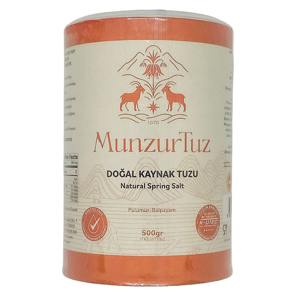 Munzur Doğal Kaynak Tuzu 1 kg