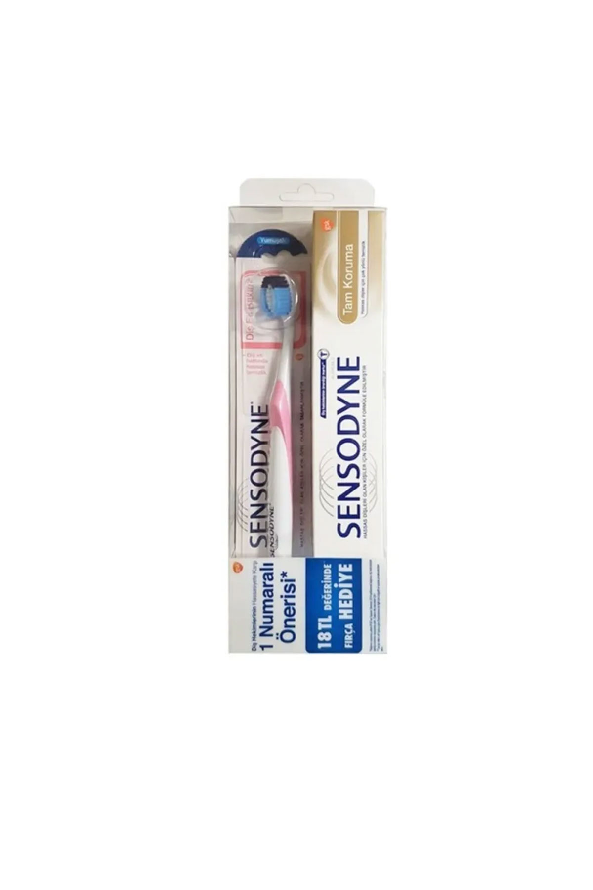 Sensodyne Diş Macunu + Diş Bakım Fırçası Hediyeli 75 ml