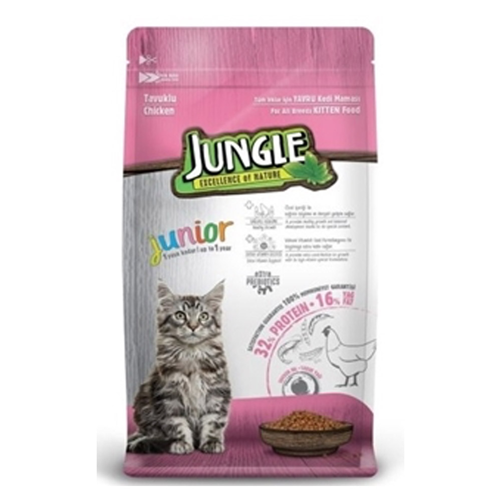 Jungle Kedi Maması Tavuklu 500 g