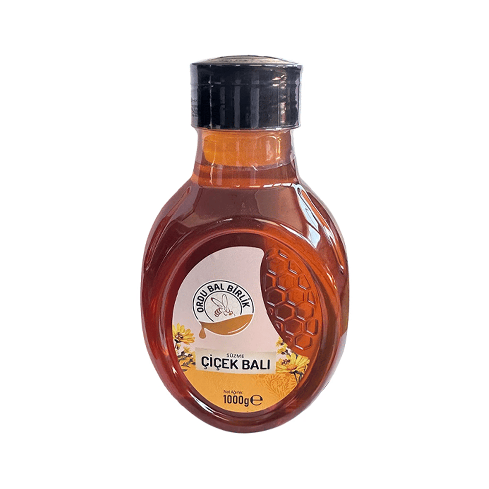 Ordu Bal Süzme Çiçek Balı Matara 1 kg