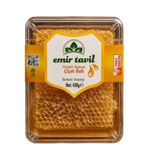 Emir Tavıl Petek Çiçek Balı 430 g