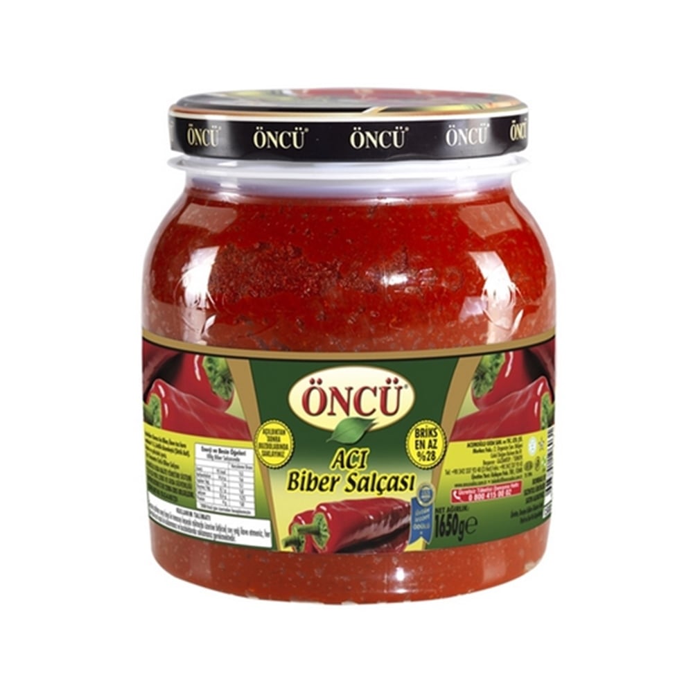 Mis Acı Biber Salçası Campet Şişe 1650 g