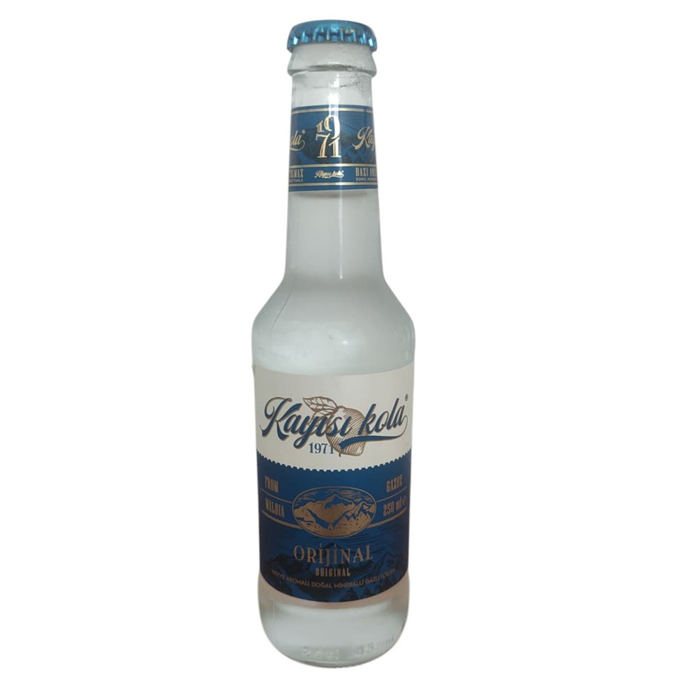 Kayısı Kola Siyah Kola Cam Şişe 250 ml