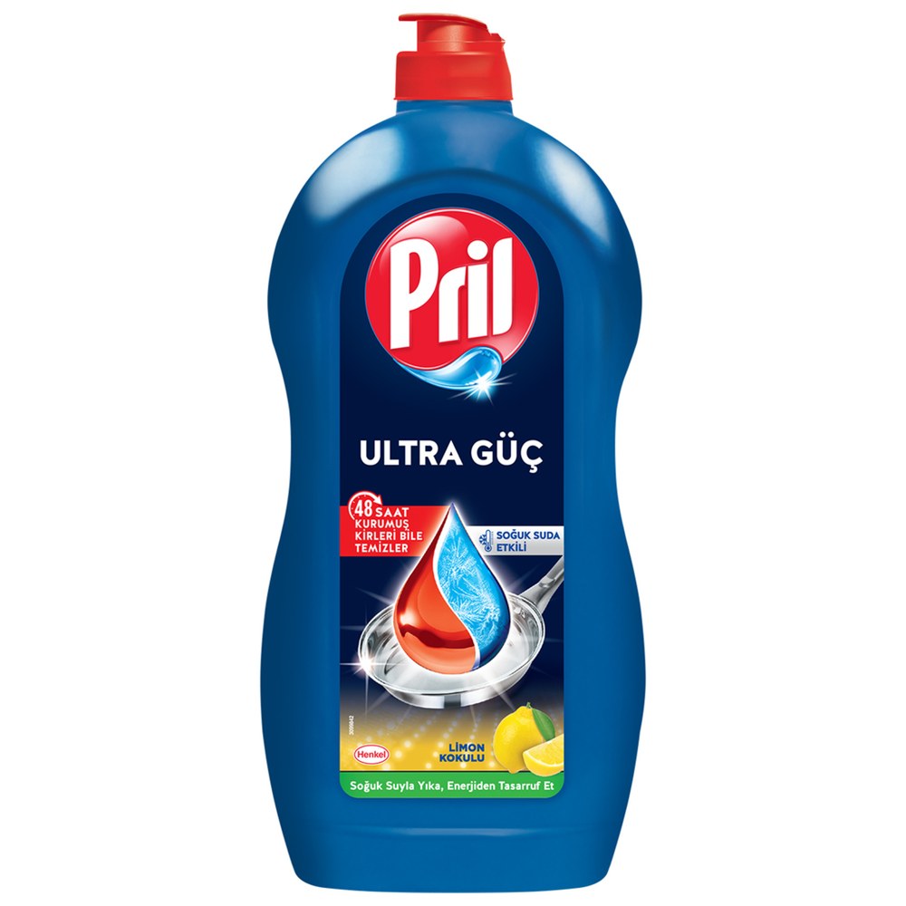 Pril Power Limon Sıvı Bulaşık Deterjanı 675 g