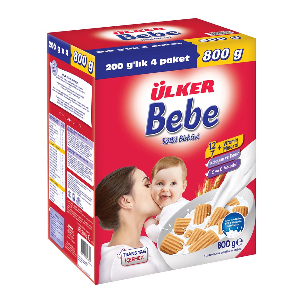 Ülker Bebe Bisküvisi 800 g