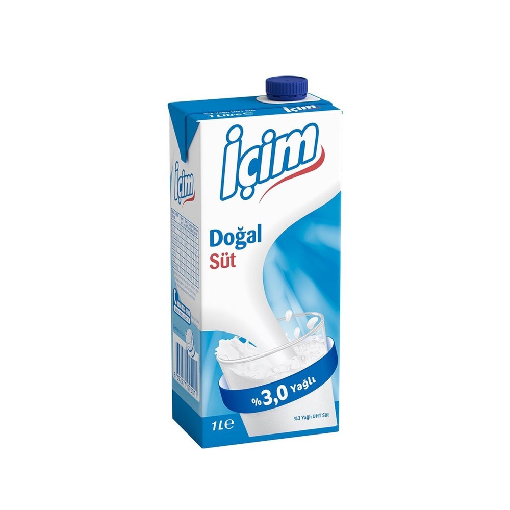 İçim Süt %3 Yağlı 1 L