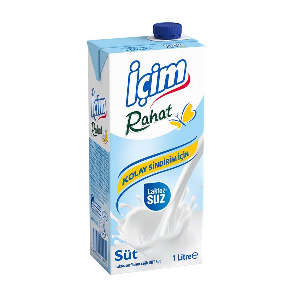 İçim Laktozsuz Süt 1 L