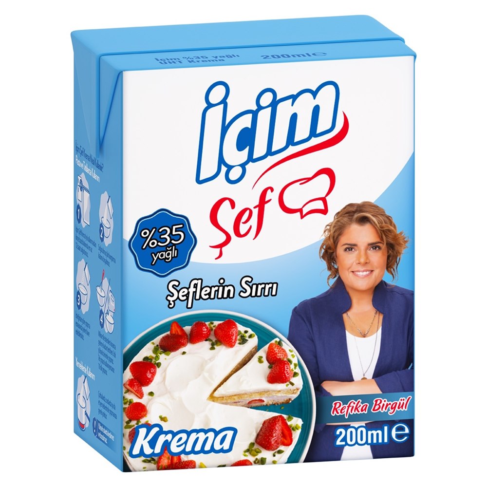 İçim Şef Krema %35 Yağlı 200 ml
